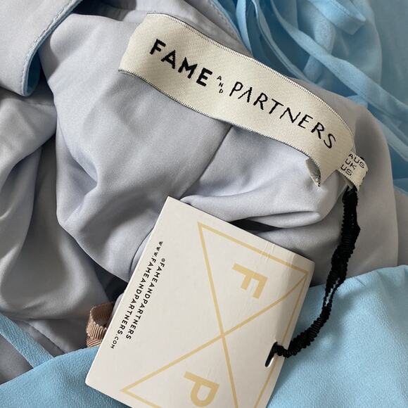 Fame & Partners Summer Angel Dress in Ice Blue Size: 2 - Picture 12 of 13